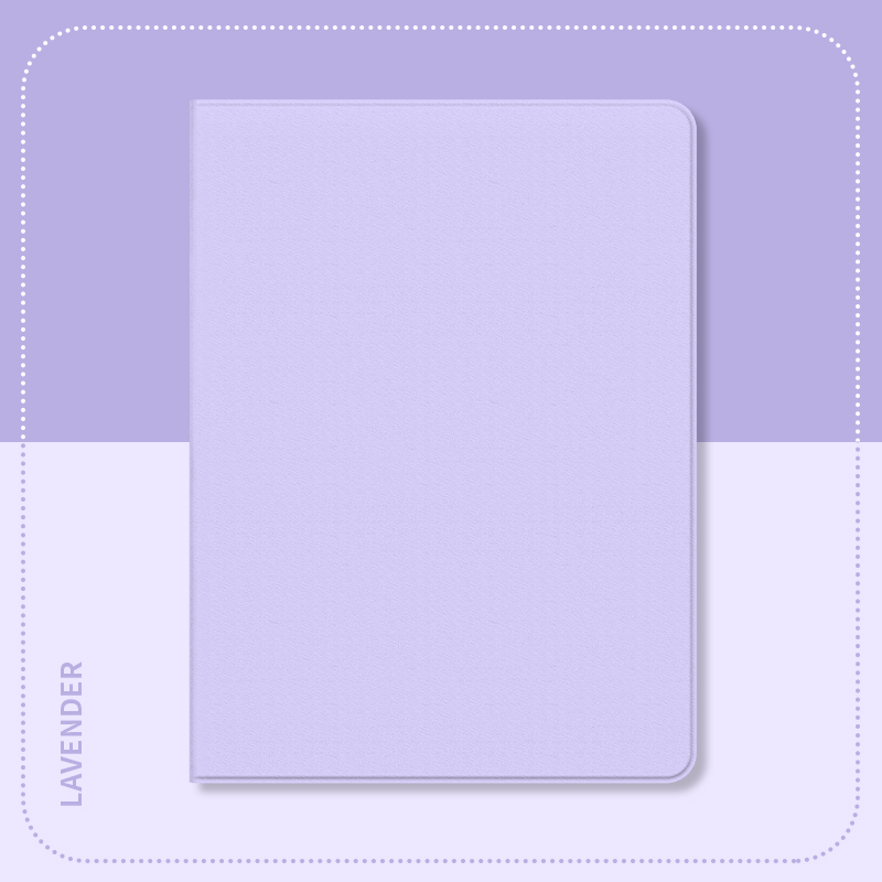 适用于ipad保护套ipadpro新款ipad9薰衣草紫色可爱air5带笔槽2021硅胶mini6苹果平板壳10.2寸女2025防摔air6