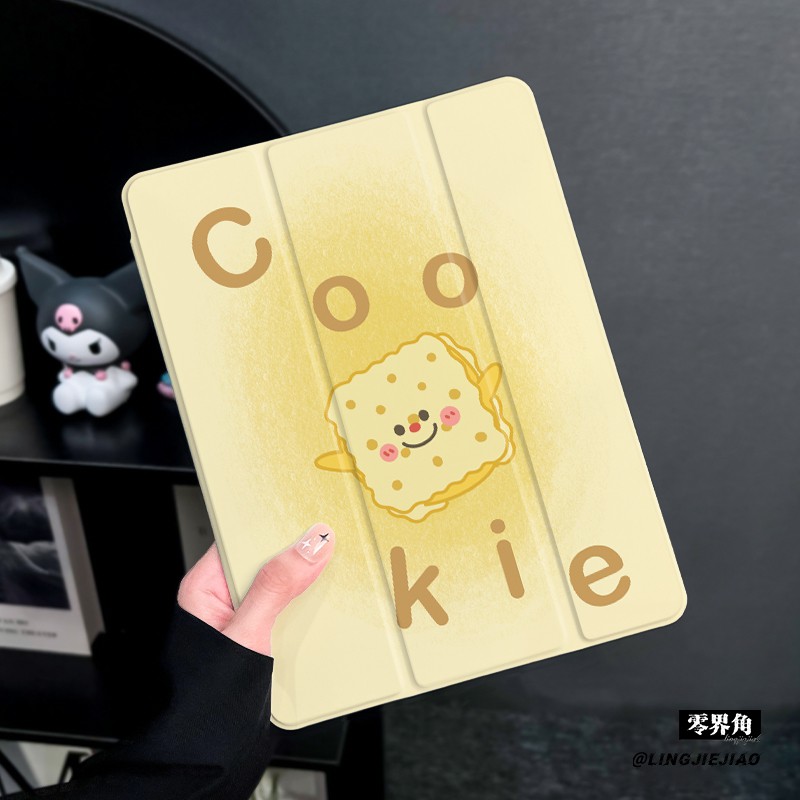 小小饼干适用于ipad11保护壳air76苹果2024平板mini7防摔pro11第九代平板ipad9硅胶13新款2019三折2017迷你4