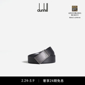 礼物 式 dunhill登喜路男士 款 35MM自动扣腰带 经典