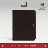 2026早春新品 dunhill登喜路男士 春夏巧克力色书写笔记本