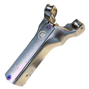 珍藏袁桑四代滑轮弓弹弓高初速8滑轮铝合金鱼镖射鱼天罡猎鱼打鱼