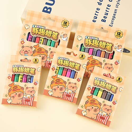 儿童蜡笔涂鸦文具奖励礼品小学生