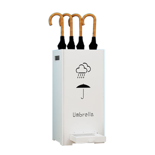 雨伞架酒店大堂商用收纳架家用门口创意伞架多功能落地式置物架子