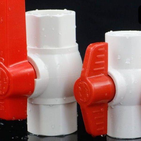 PVC水管球阀20 25 32 40 50 63 75 90塑料阀门 螺纹丝口管件开关,橡塑材料及制品,PVC管,淘宝优惠券,粉丝福利购,淘宝优惠卷