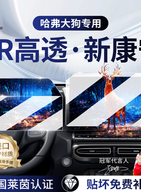 26款哈弗大狗中控导航显示屏幕钢化膜仪表贴膜PLUS装饰保护膜二代
