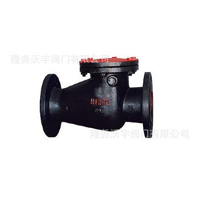 厂家直销H44T-16Q型球墨铸铁旋启止回阀 球墨铸铁铜芯止回阀