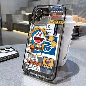 适用于真我neo7手机壳realme真我Q3pro哆啦A梦gtneo5/6se透明v13v20v25v60防摔REALME13pro新款12/11保护套