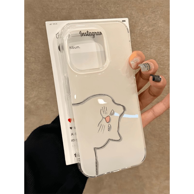 防摔 白底IMD 高颜值