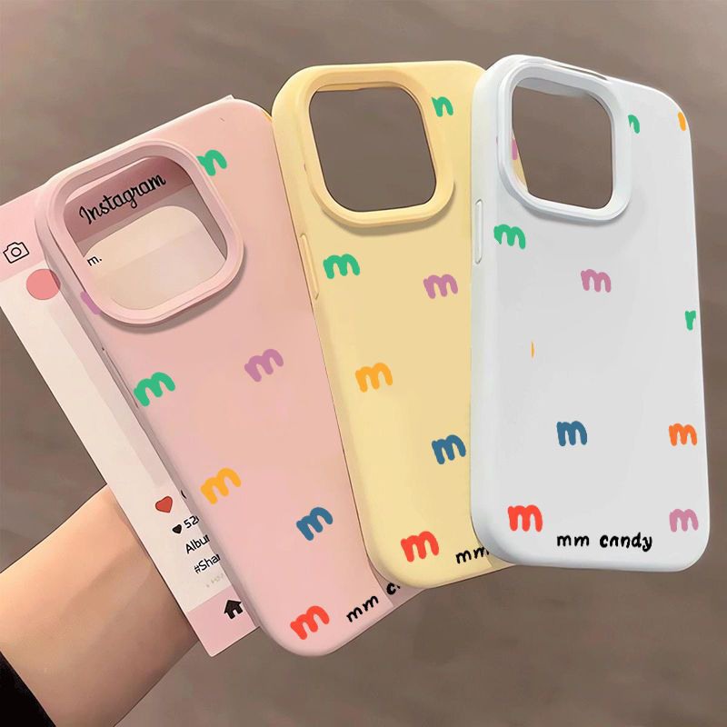 韩风ins新款防摔时尚糖果色情侣网红保护套