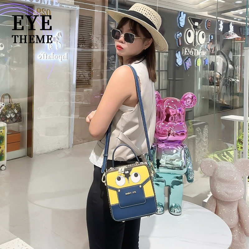EYETHEME法式平顶镂空草帽