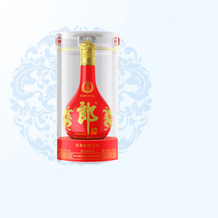 郎酒红花郎15酱香型53度高度白酒500ml*1瓶装过节送礼纯粮食酒水