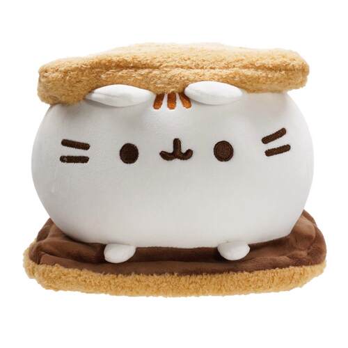 可爱gund胖吉猫夹心猫毛绒玩具pusheen点心猫系列礼物ins公仔娃娃