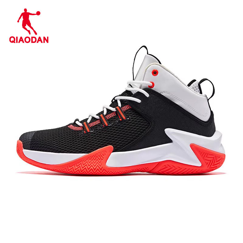 中国乔丹篮球鞋男网面透气水泥地运动鞋实战耐磨防滑高帮球鞋男鞋