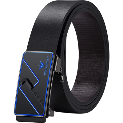 英皇保罗高档内扣年轻人休闲皮带