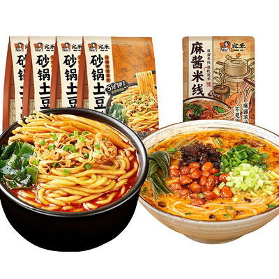 【直播专享】宛禾砂锅土豆粉粗米粉速食方便面袋装麻辣烫320g