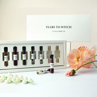 TEARSTOWITCH女士香水小样套装试留香礼盒无人区玫瑰真我持久正品