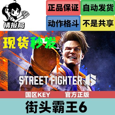 街霸6国区正版steam激活码