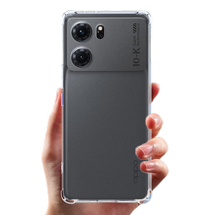 适用oppok10手机壳K10PRO新款防摔K10X镜头全包k10活力版透明硅胶外壳保护套男女款个性创意简约手机套软壳