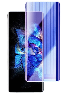 适用vivoNEX3钢化膜vivo NEX3S手机膜NEX3曲面全屏全包无白边防爆防摔屏幕保护膜UV全胶抗指纹透明贴膜
