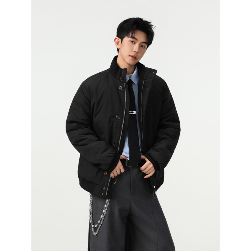 1997邮政局mystyle男装物空宋松十九秋工作室休闲立领棉衣服外套