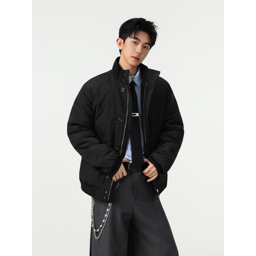 1997邮政局mystyle男装物空宋松十九秋工作室休闲立领棉衣服外套