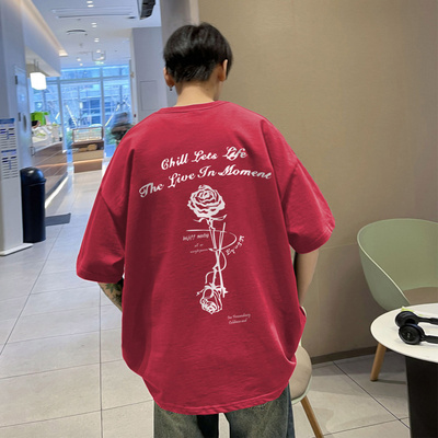 1997邮政局短袖bdls无界十九秋工作室第四十九天男装情侣宽松T恤