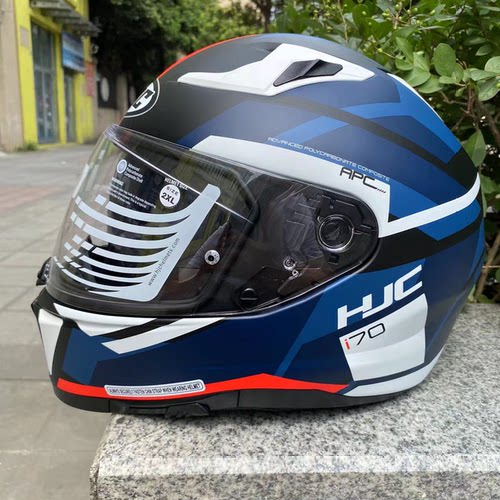 hjc进口双镜片摩托车头盔