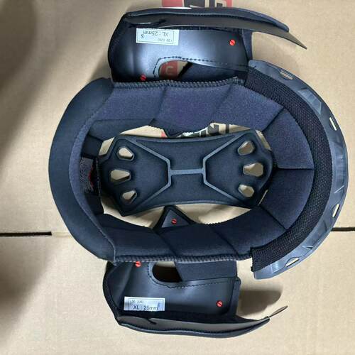 HJC I30半盔内胆内衬内镜片外镜片透明F31/I31深茶色镜片底座