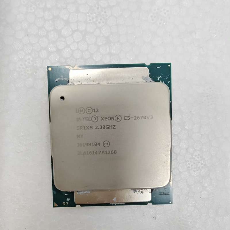 请议价-英特尔至强E5-2670 V3 CPU,12核心24线程,2