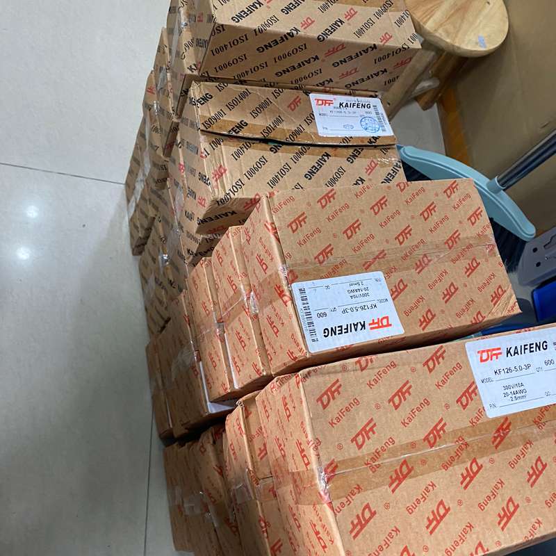 请议价-清货DF螺钉式 接线端子 连接器 凯峰端子 KF126-5.