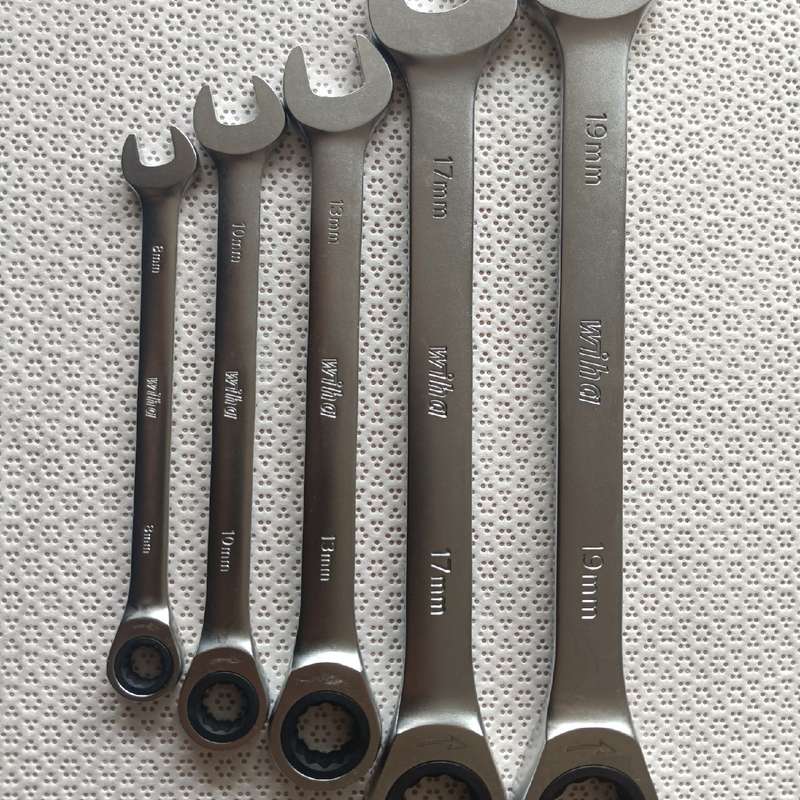 请议价-德国WIHA威汉公制两用棘轮5件套装19mm
