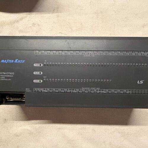 请议价-LS产电PLC控制器 K7M-DT60S，韩国原装拆机件，实
