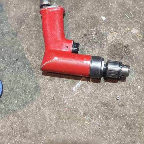 请议价-航前哨牌气钻 Z0604，红色枪柄款，带快速夹头，功能正常