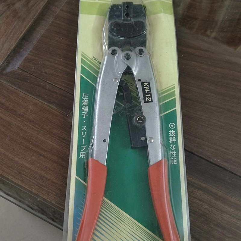 请议价-台湾OPT压线钳型号KH-12