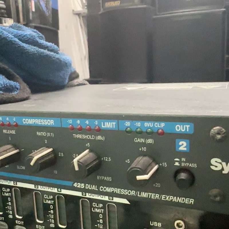 请议价-Symetrix 425双通道压缩限幅器,专业舞台设备,功能
