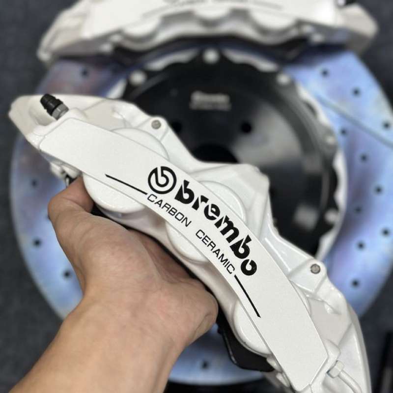 请议价-博gt6。布雷博前六后四刹车卡钳套装，性价比里一款特别好