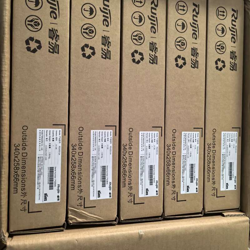 请议价-睿易RG-ES124 全新未拆封,24口百兆桌面式交换机