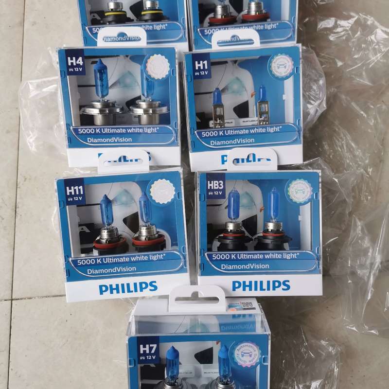 请议价-车大灯蓝钻之光H4H1H7近光灯远光灯车灯前大