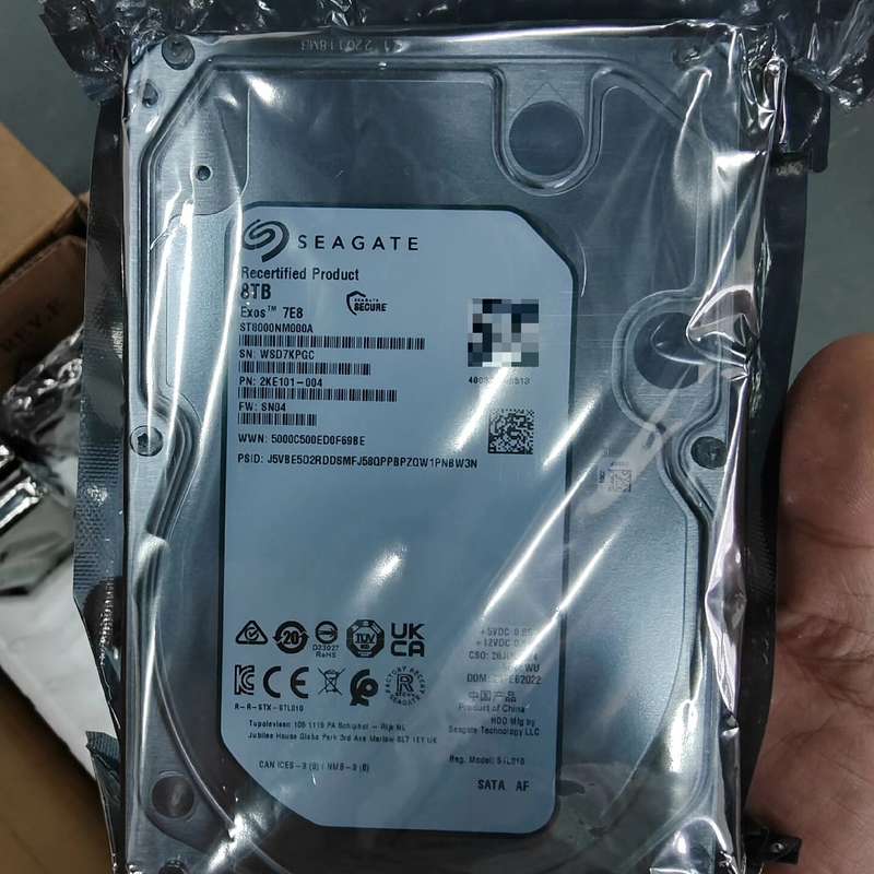 请议价-全新希捷8T SATA 官方置换盘