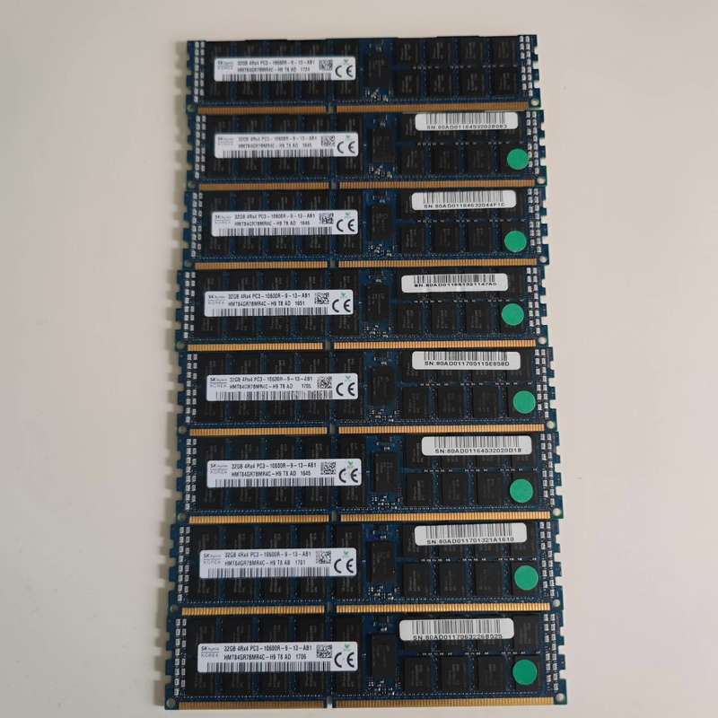 请议价-SK 32G 4R*4 PC3-10600R 服务器专用内存