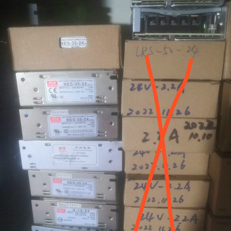 请议价-明伟电源LRS-50-24,LRS-150-24,NES-3