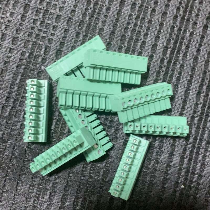 请议价-插拔式接线端子 3.5-9P-CN 台达plc9位插头，