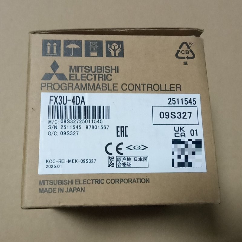 请议价-FX3U-4DA,全新三菱正品,箱说齐全!图片就是实物拍摄,