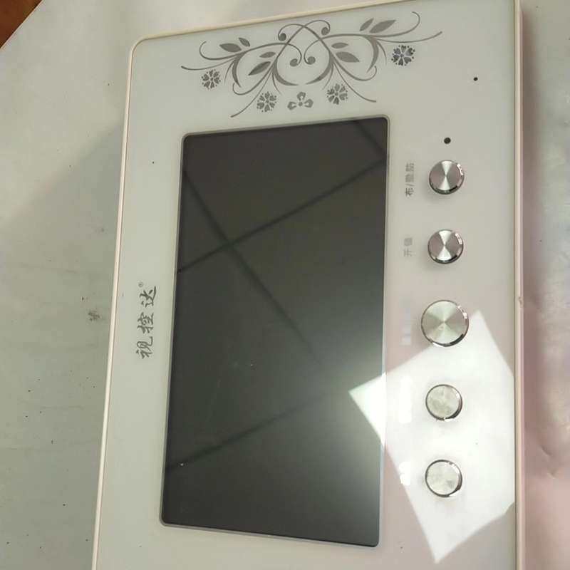 请议价-视控达彩色室内分机,型号CS1288-84C,白色机身,带通