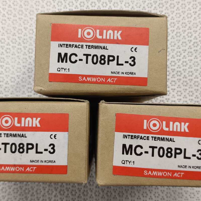 请议价-韩国三元IOLINK原装进口MC-T08PL-3继电器端子台