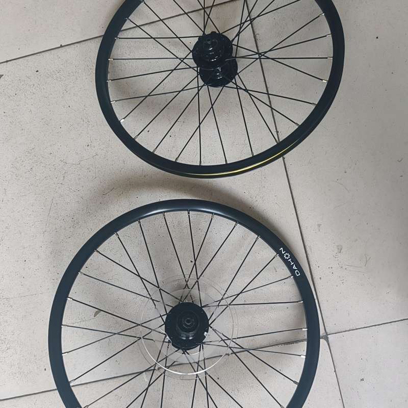 请议价-大行P10油压碟刹版原装拆车轮组,406,20寸,碟刹轮组。