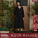 西町村屋气质连衣裙新款 针织拼接裙子AD8502017 法式 女装 秋冬新款