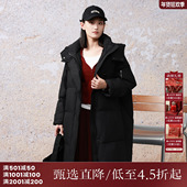 西町村屋休闲设计感连帽羽绒服女秋冬新款 文艺百搭外套XH9D10047