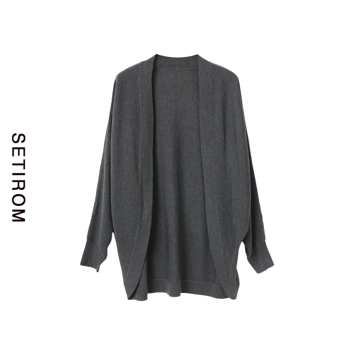 西町村屋复古气质休闲针织开衫女