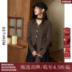 女百搭春季 新款 法式 西町村屋气质V领开衫 短款 飘带上衣HA9213006